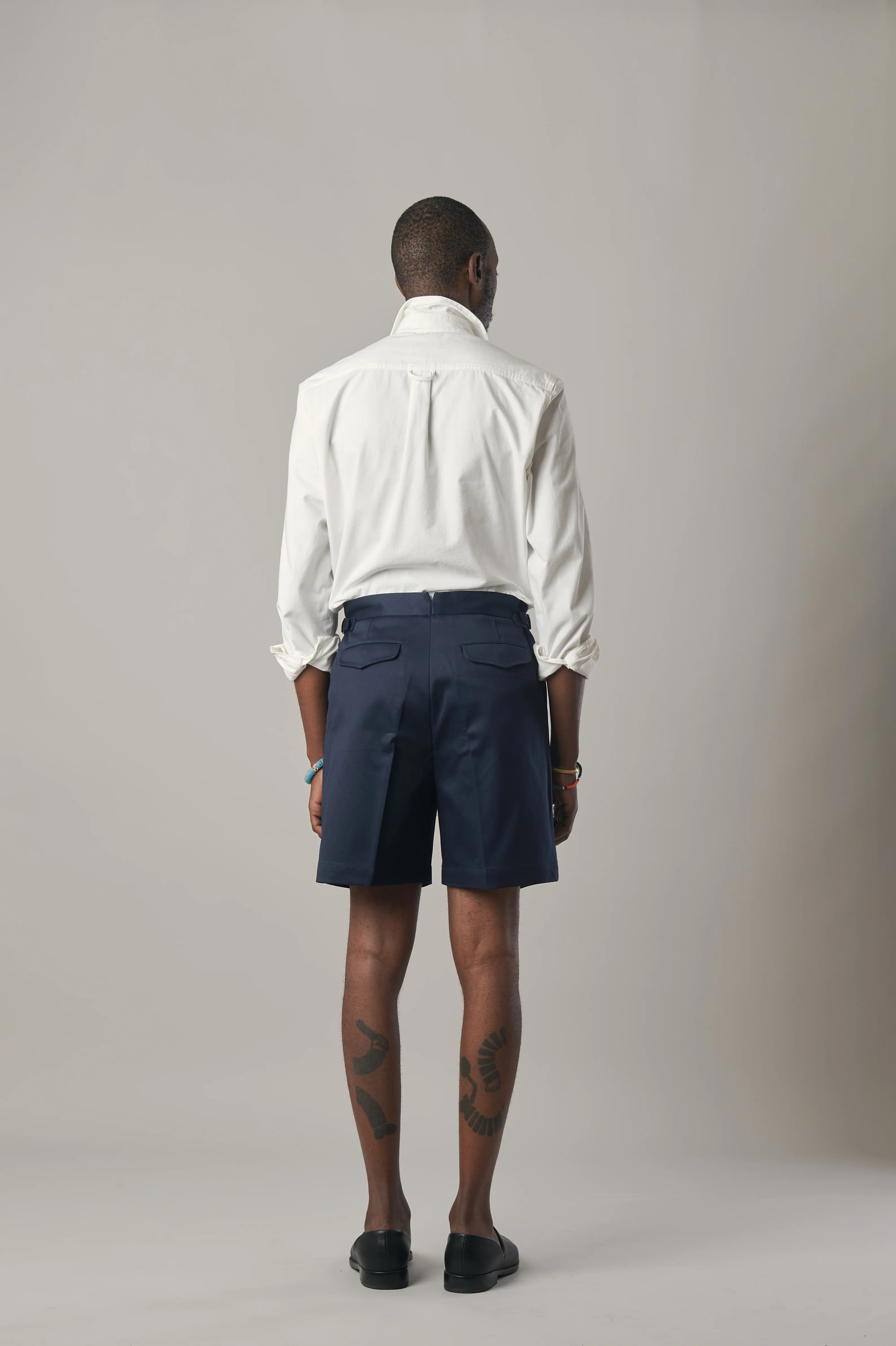 Informale Tailored Shorts - Navy
