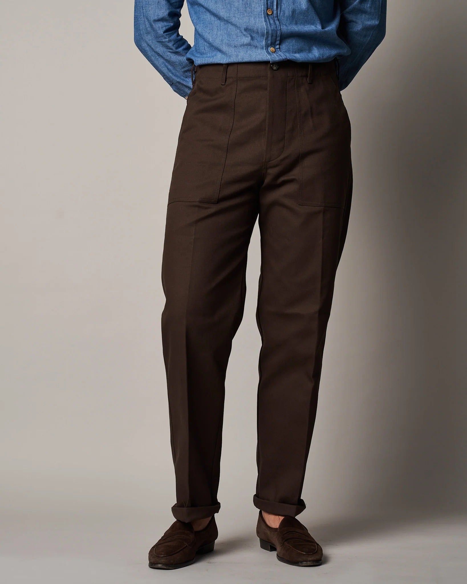 Informale Fatigue Pants - Chocolate