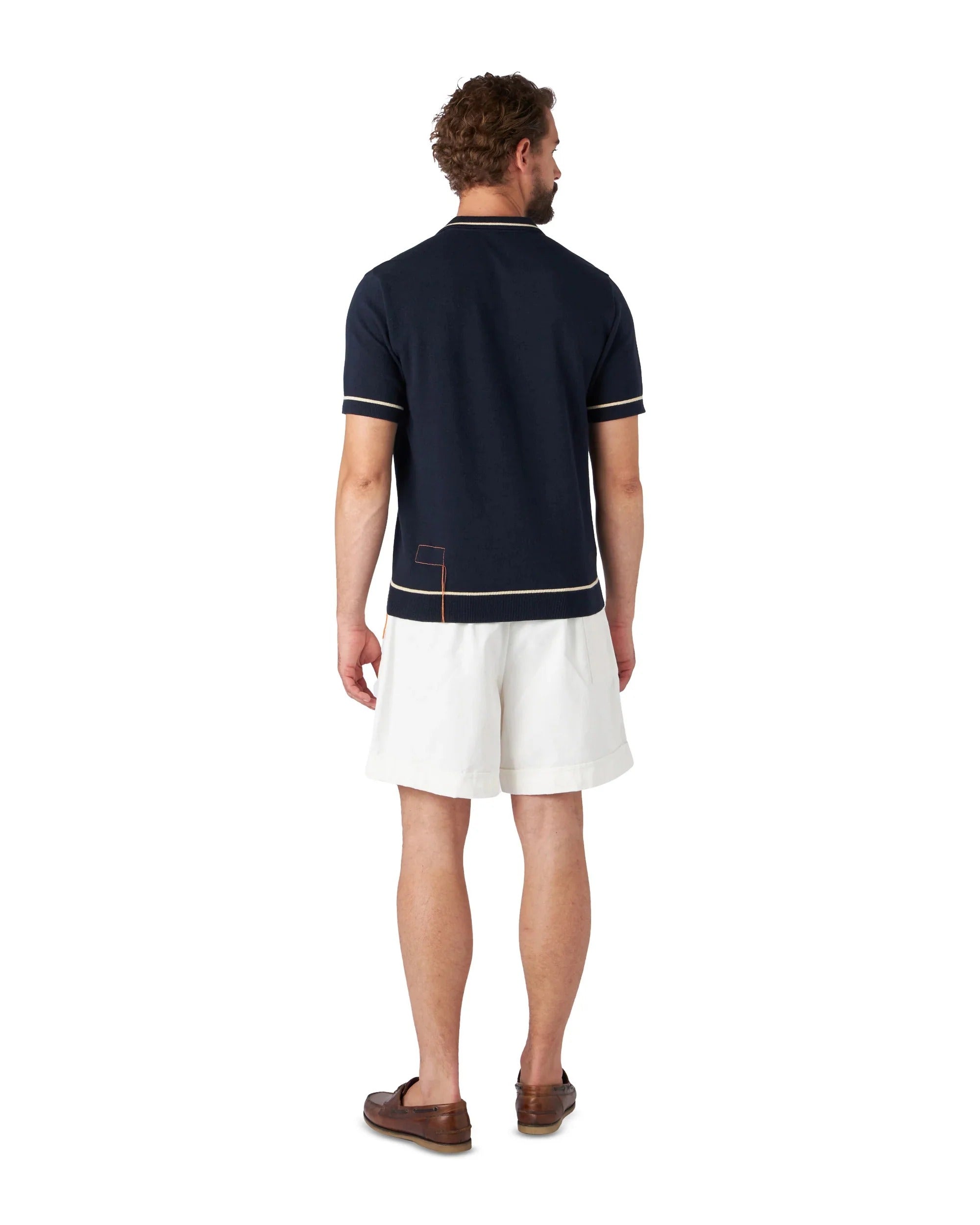 Fortela Herrison Short Sleeve Polo - Blue