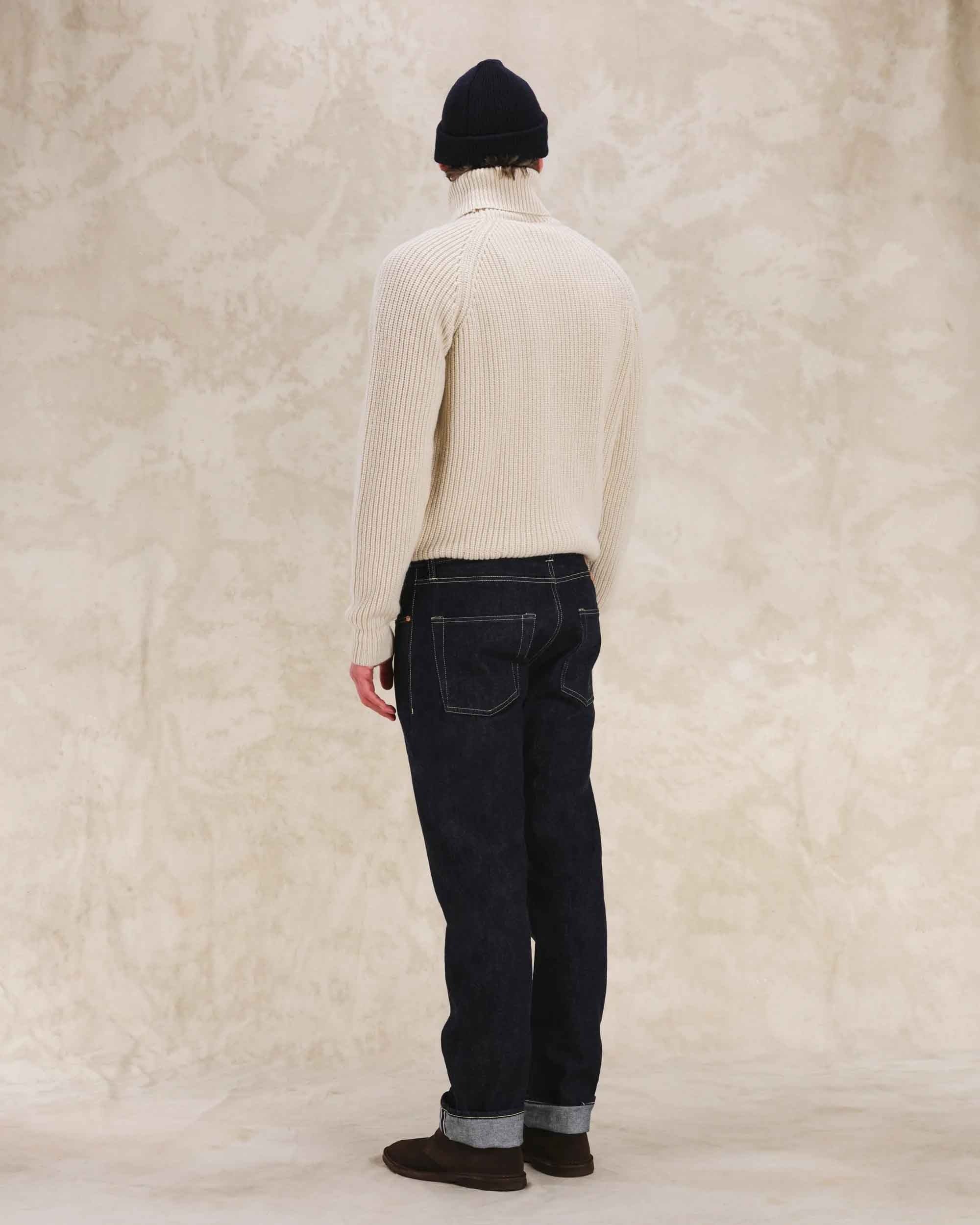 Fortela Selvedge Denim 5 Pocket Jeans - Indigo Rinse