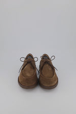 Artflex Suede Moc Toe Derby - Khaki