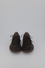 Artflex Suede Moc Toe Derby - Chestnut