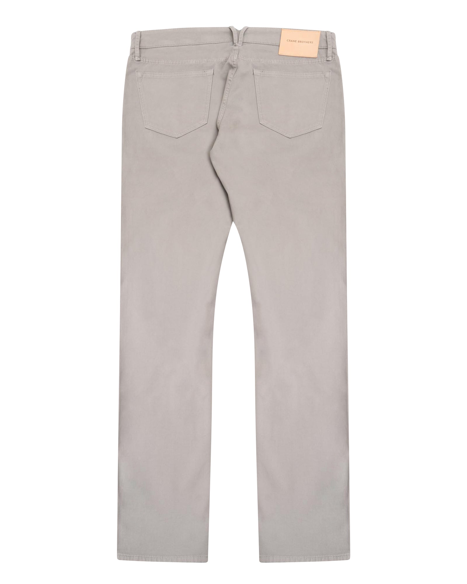 Dove Grey Broken Twill Five Pocket Pant - LUCKY LAST