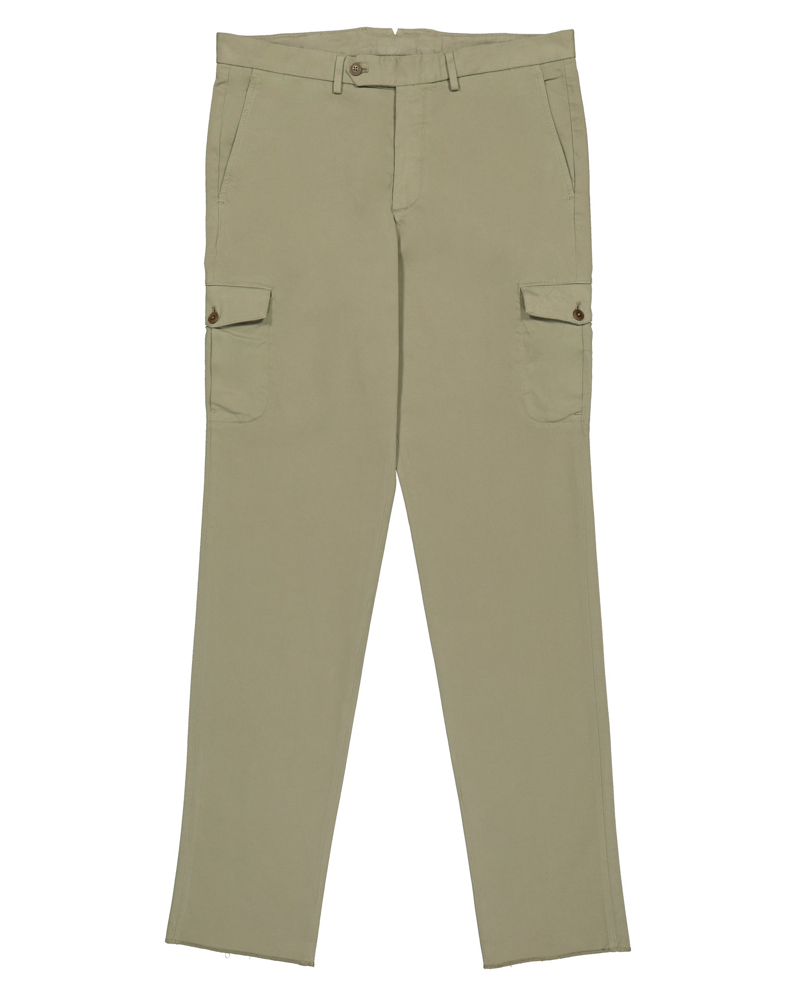 Olive Broken Twill Dress Cargo Trouser