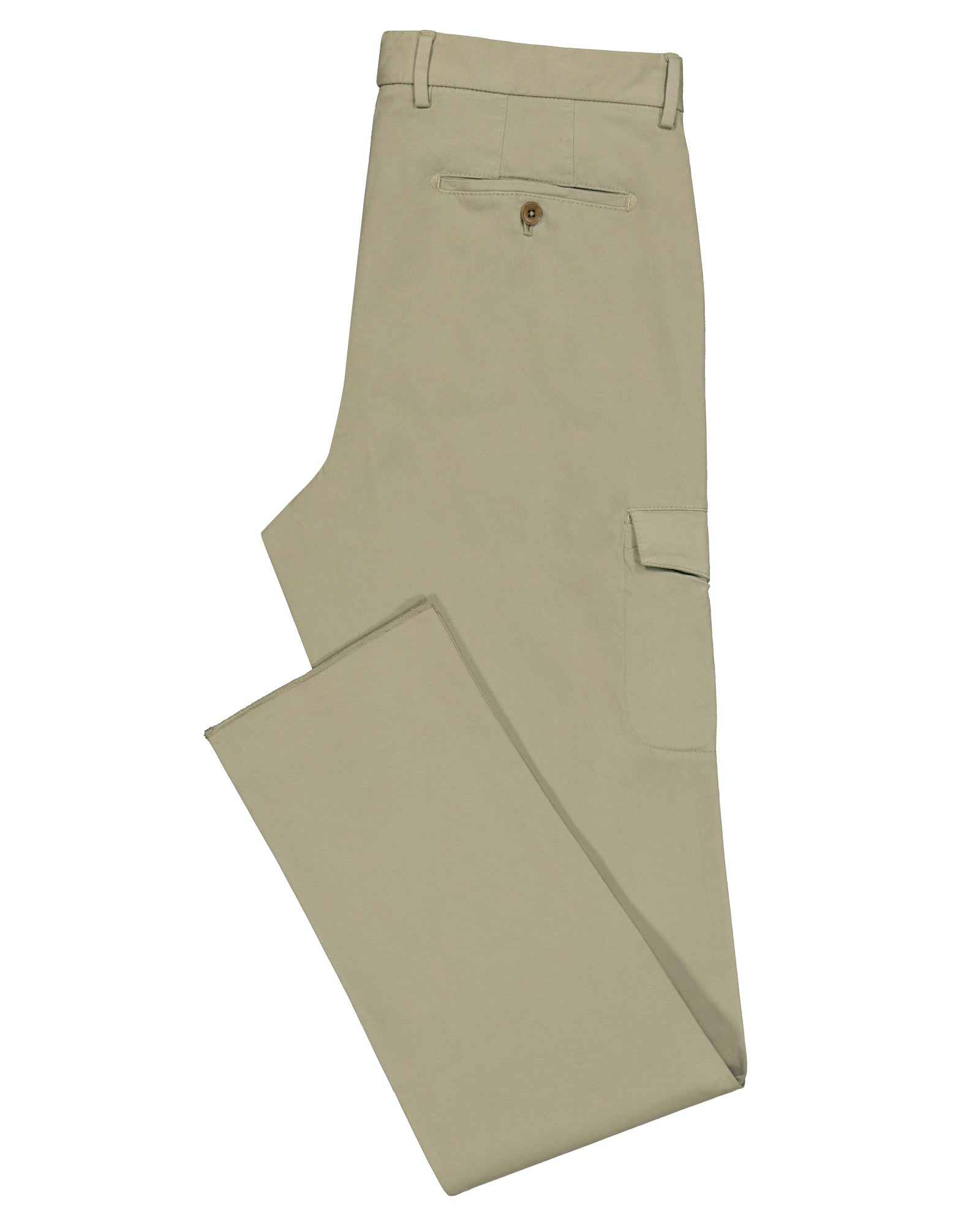 Olive Broken Twill Dress Cargo Trouser