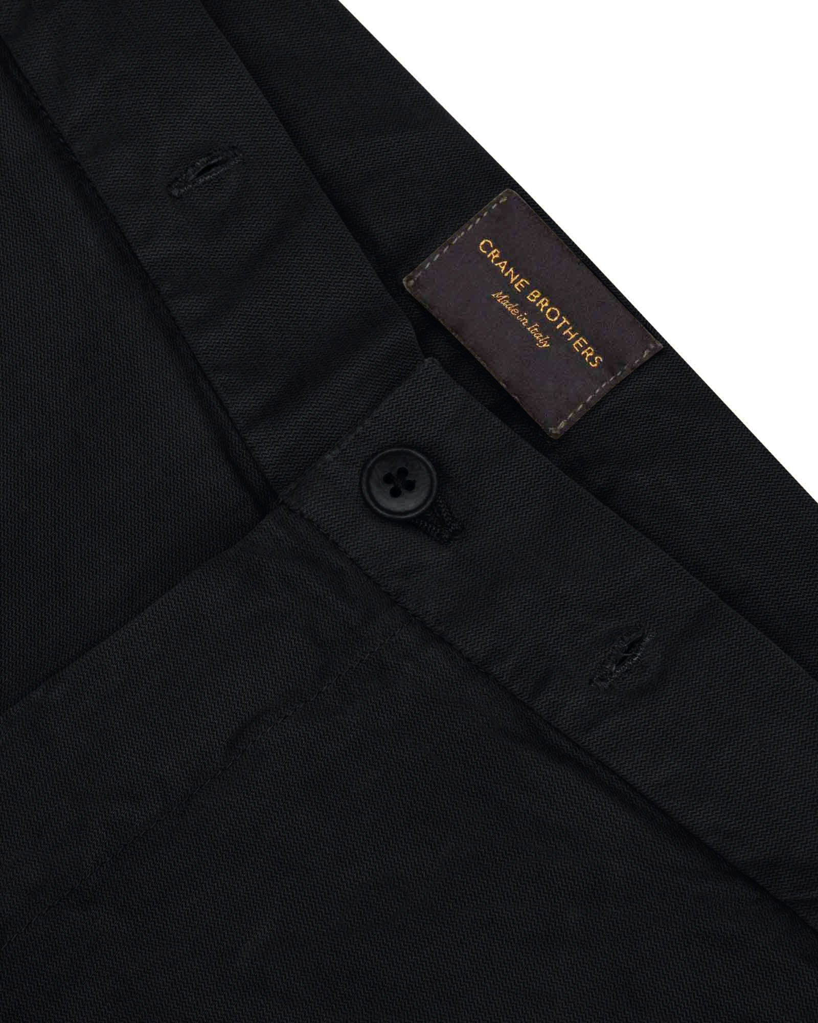 Grey Broken Twill Drawstring Trouser - LUCKY LAST