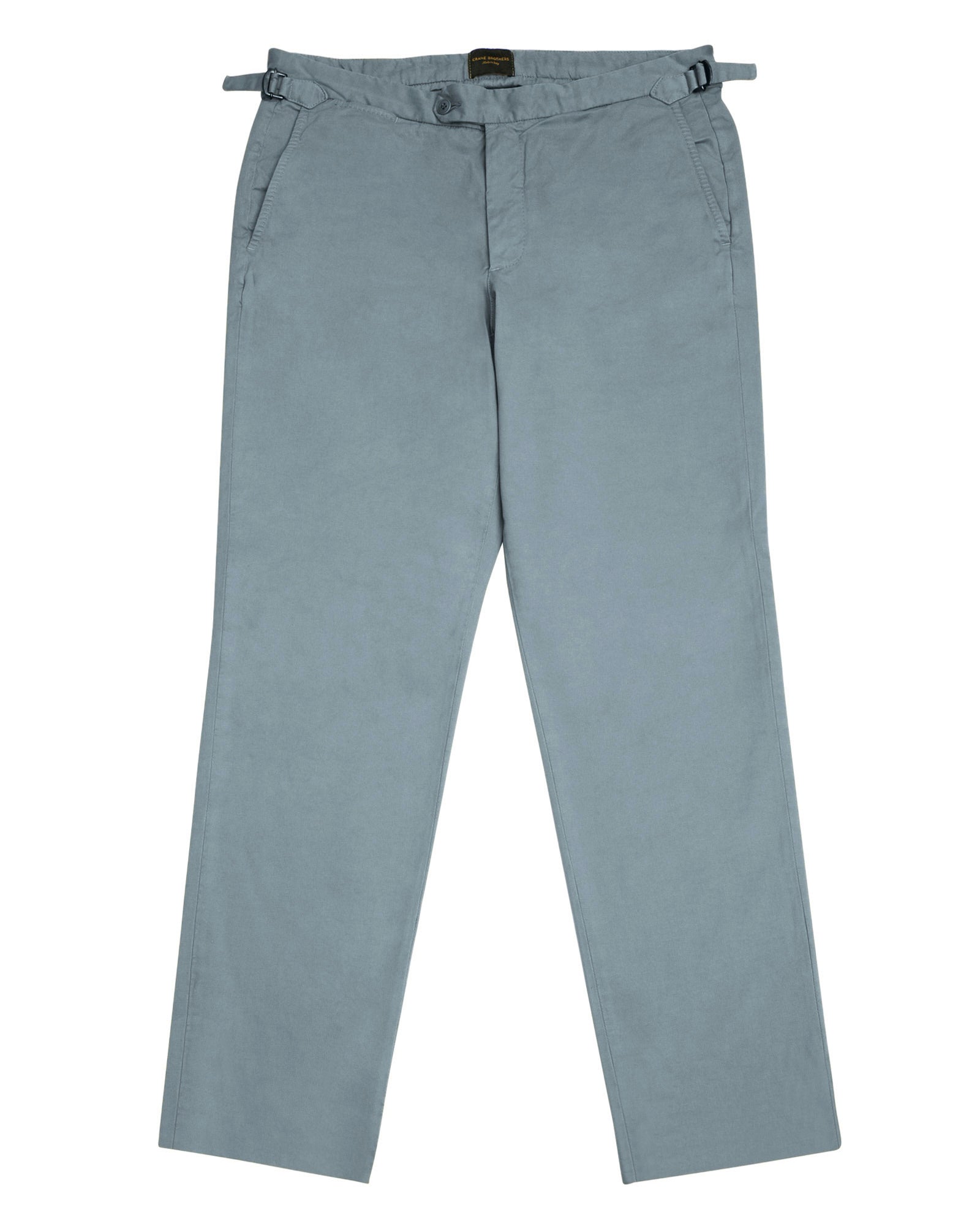 Slate Blue Broken Twill Chino - LUCKY LAST