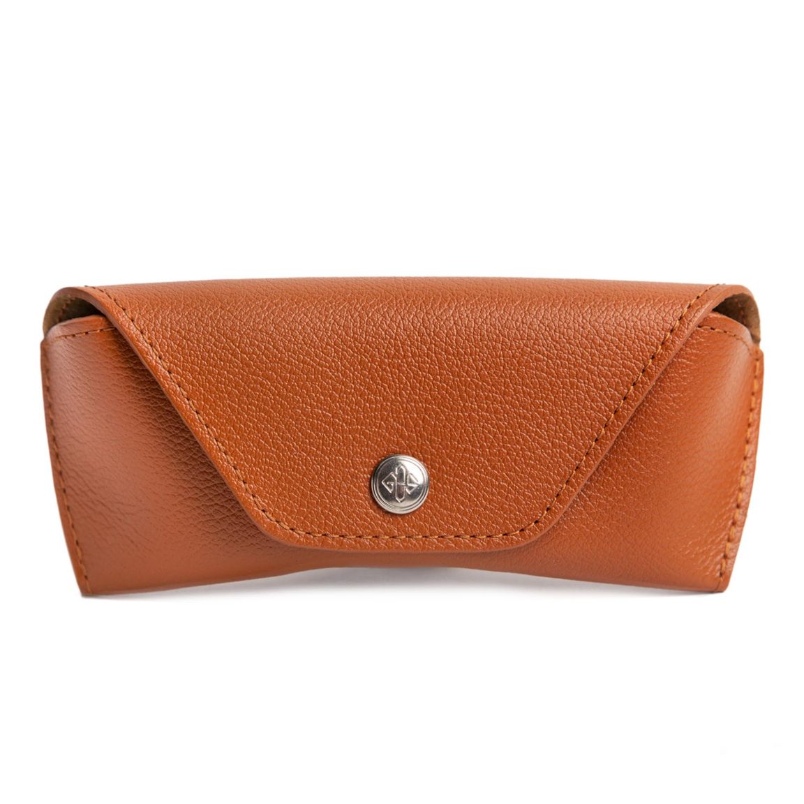 Ettinger Capra Leather Glasses Case - Tan