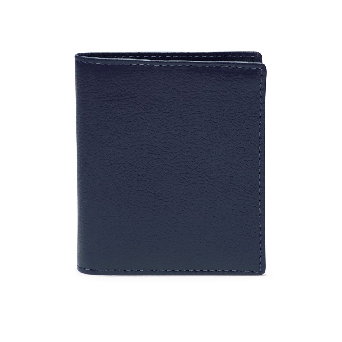 Ettinger Capra Leather Mini Wallet - Marine Blue