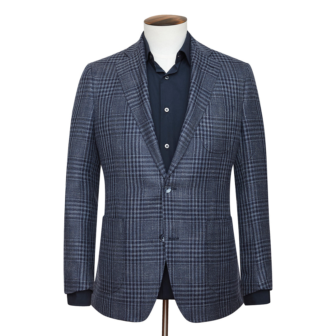 Poplin Spread Collar Shirt - Navy