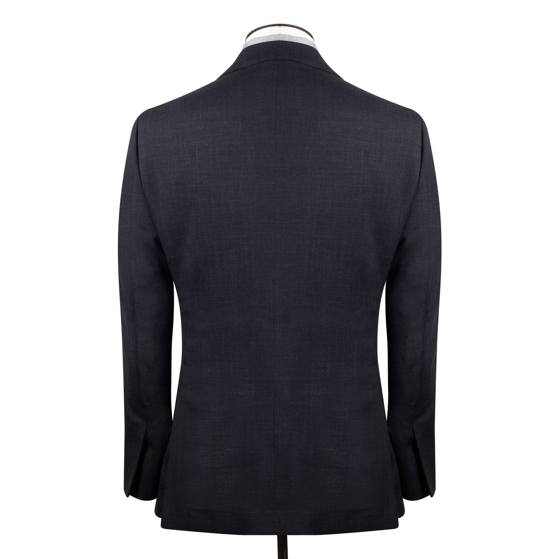 Black Linen Stretch Single-Breasted Blazer - LUCKY LAST