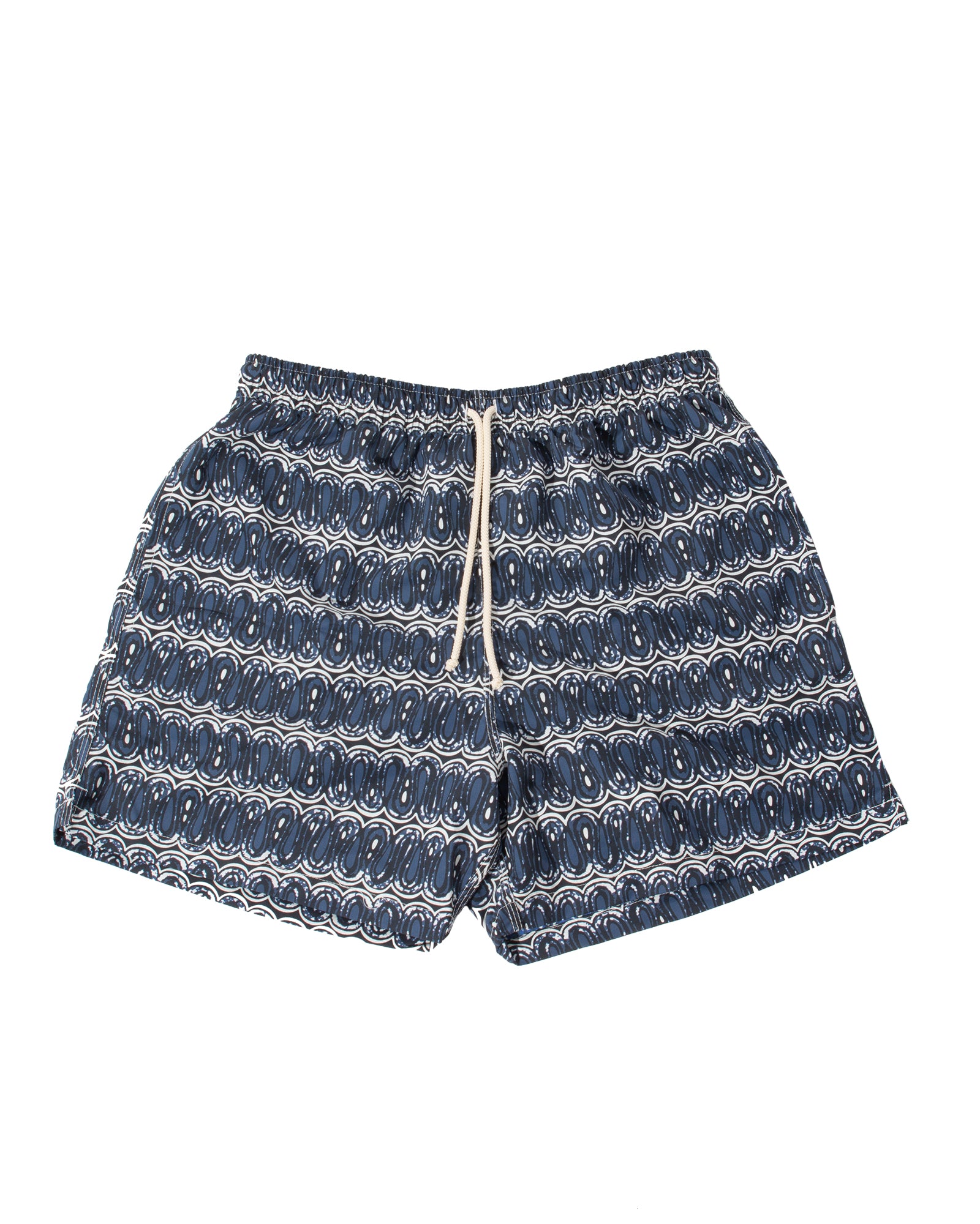 Navy Snake Printed Swim Short - LUCKY LAST