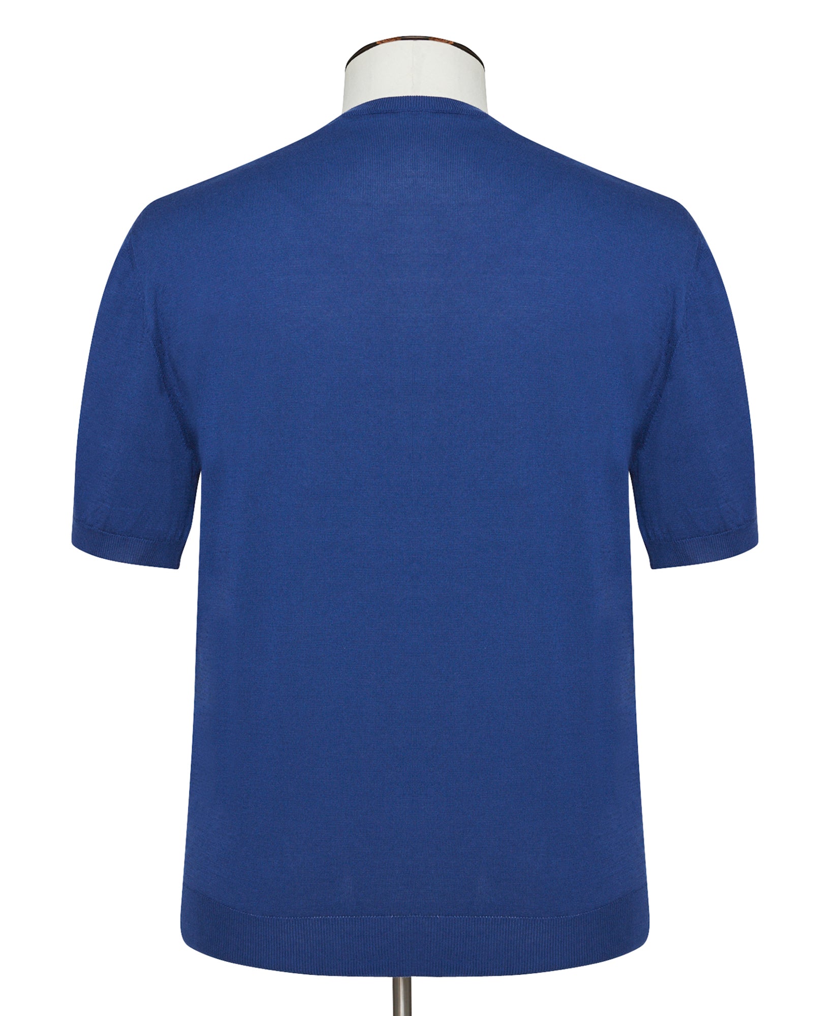 Marine Blue Ribbed T-Shirt - Lucky Last