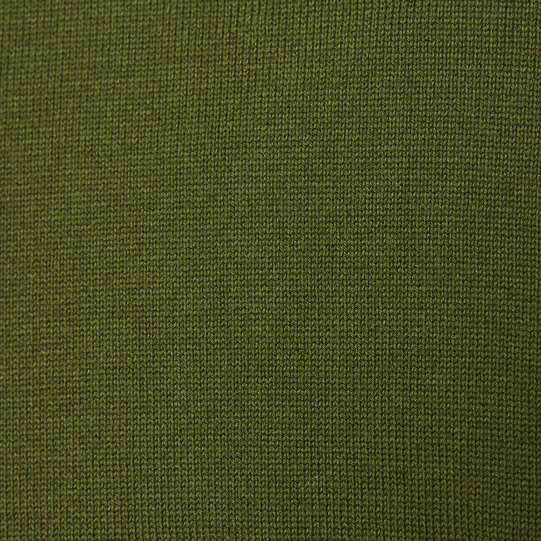 Olive Ribbed T-Shirt