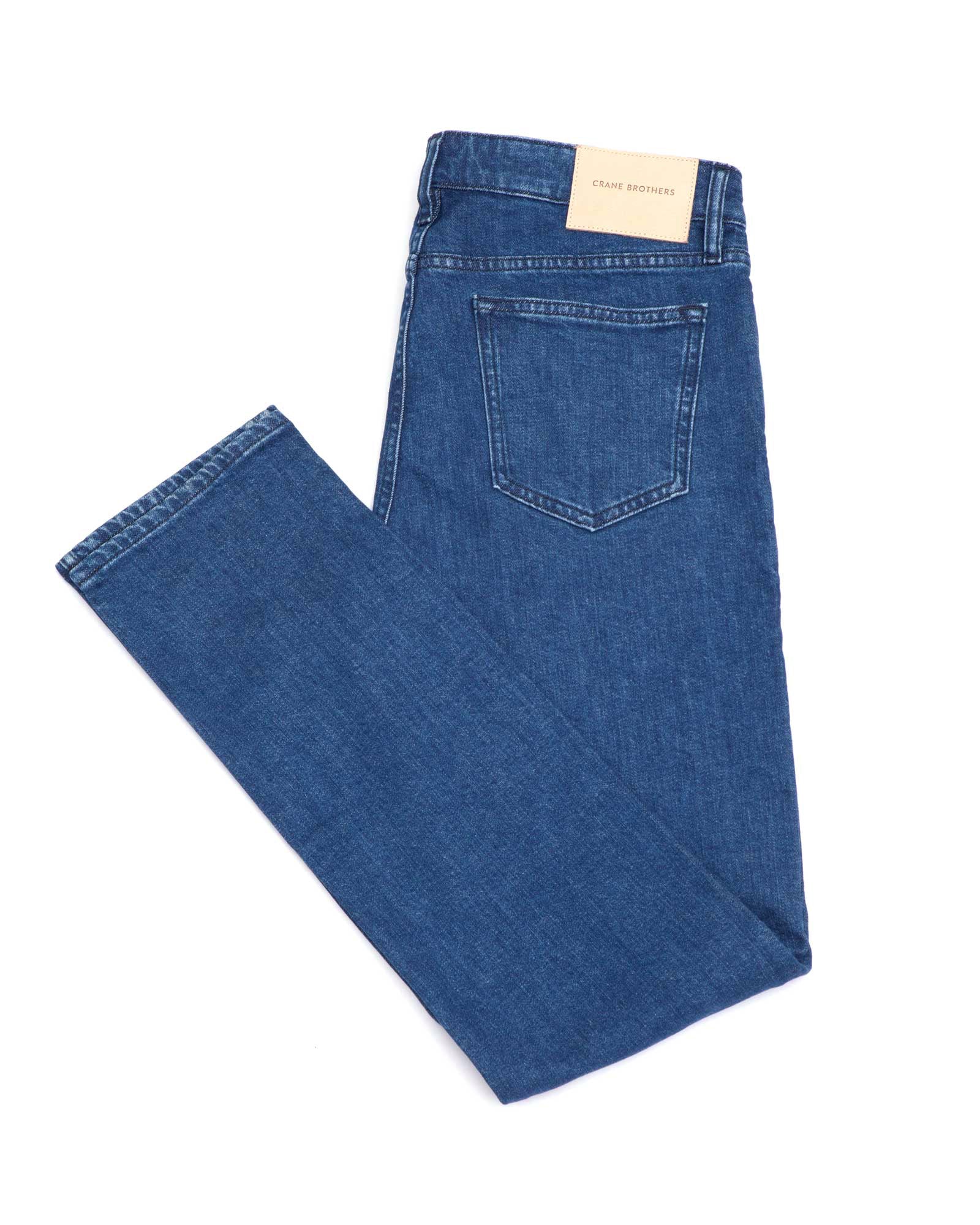 Mid Blue Denim Wash Jeans - LUCKY LAST