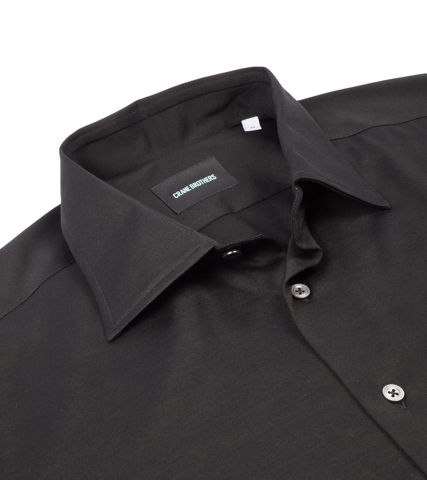 Cotton Jersey Shirt - Optima Black  LUCKY LAST